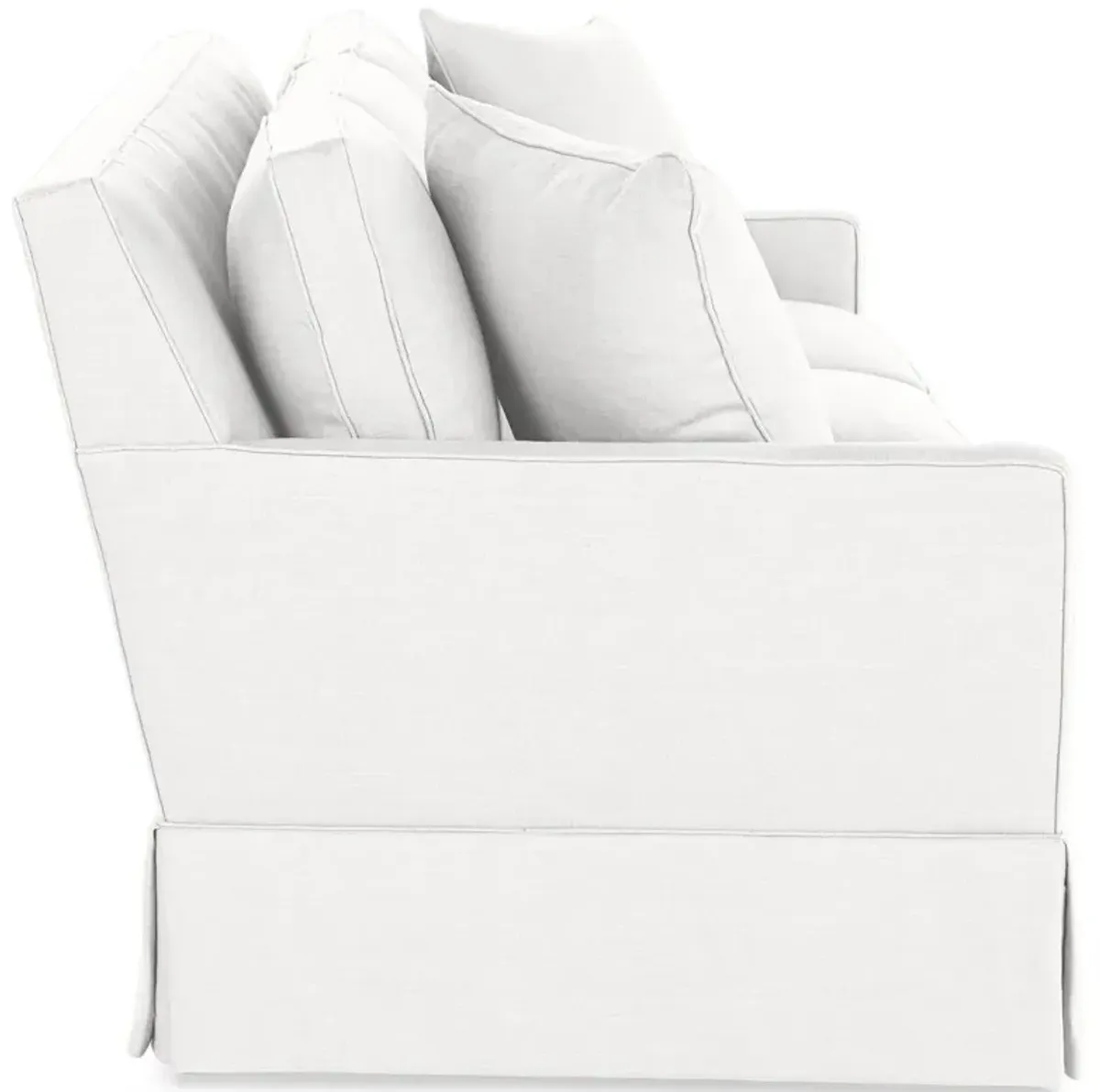 Auburn Sofa, White Linen
