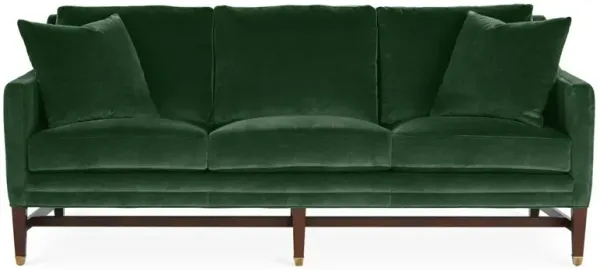 Arden Sofa, Emerald Velvet
