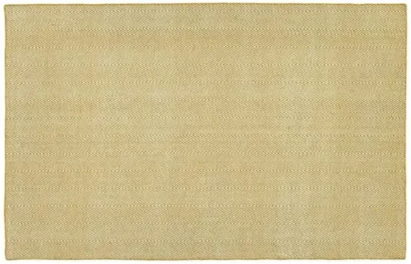 Onika Flat-Weave Rug - Gold - Gold