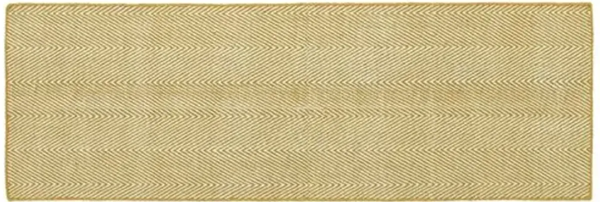 Onika Flat-Weave Rug - Gold - Gold