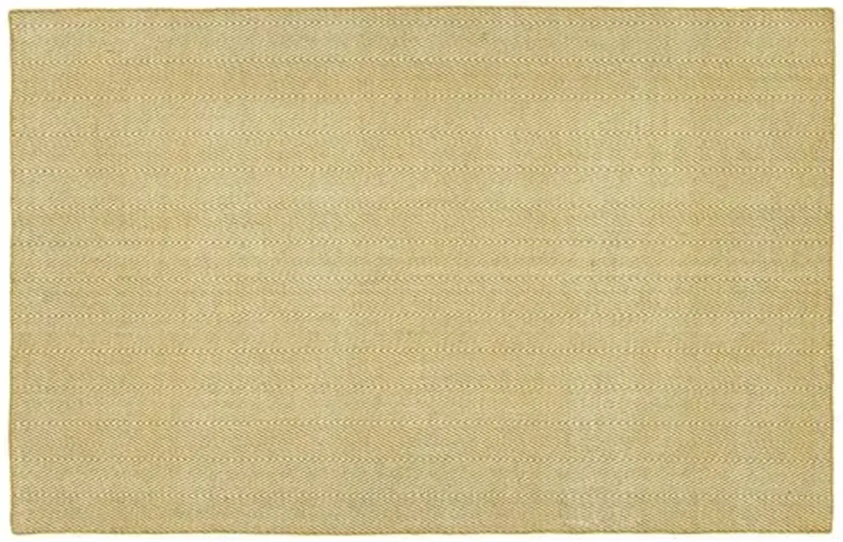 Onika Flat-Weave Rug - Gold - Gold