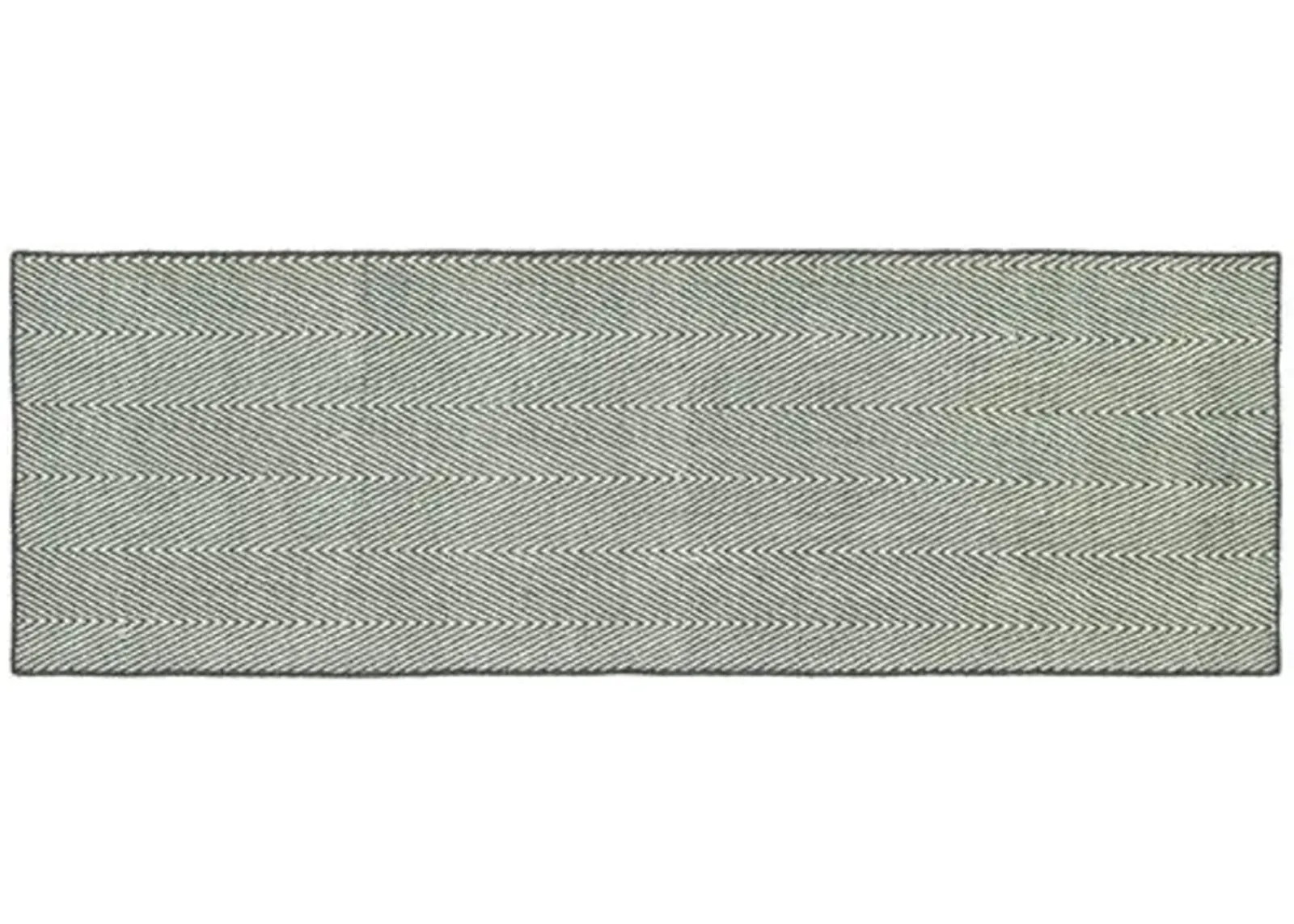 Onika Outdoor Handwoven Rug - Gray - Gray