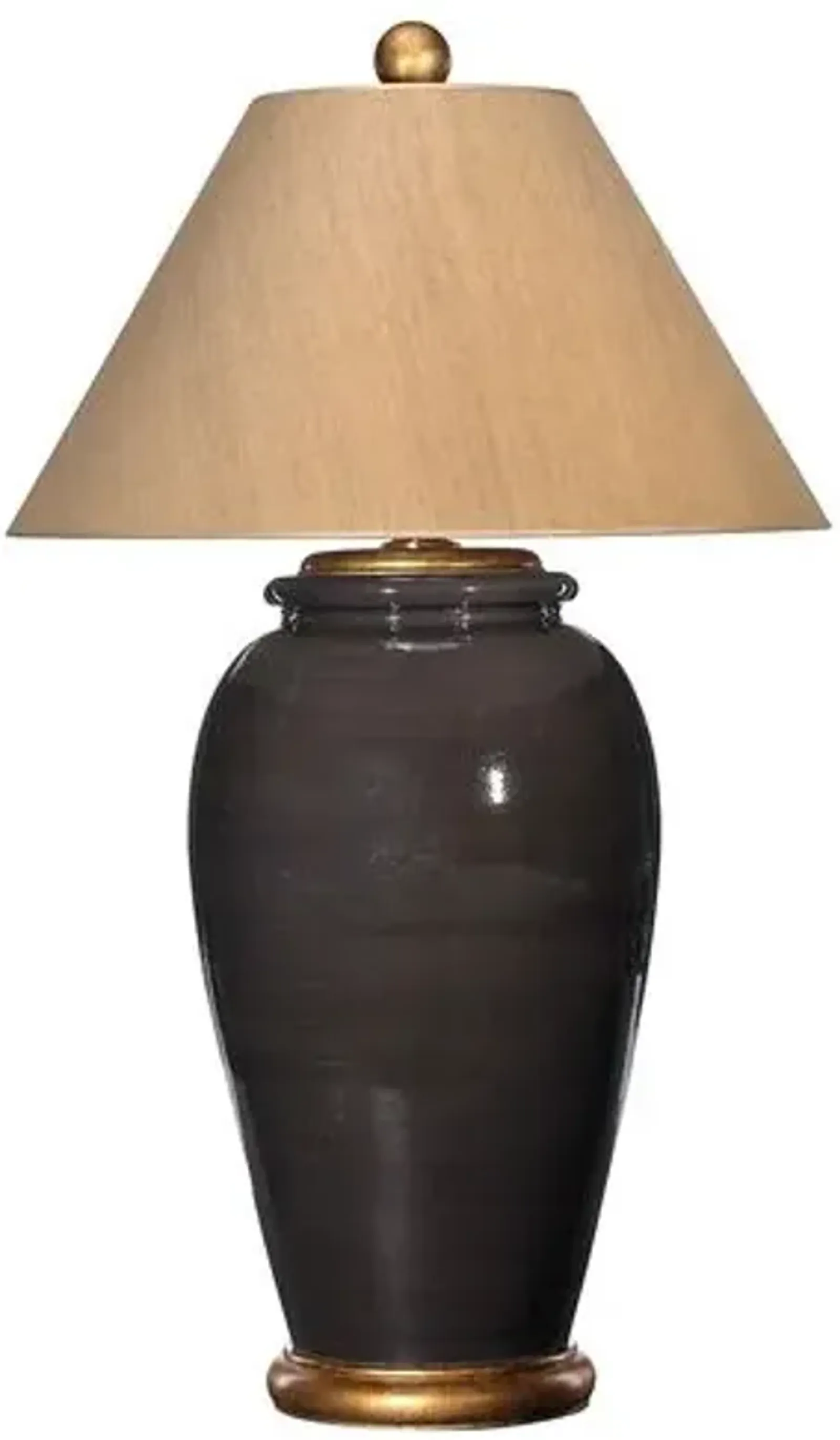 Barclay Butera - Bradburn Home - Rowan Large Table Lamp - Chocolate