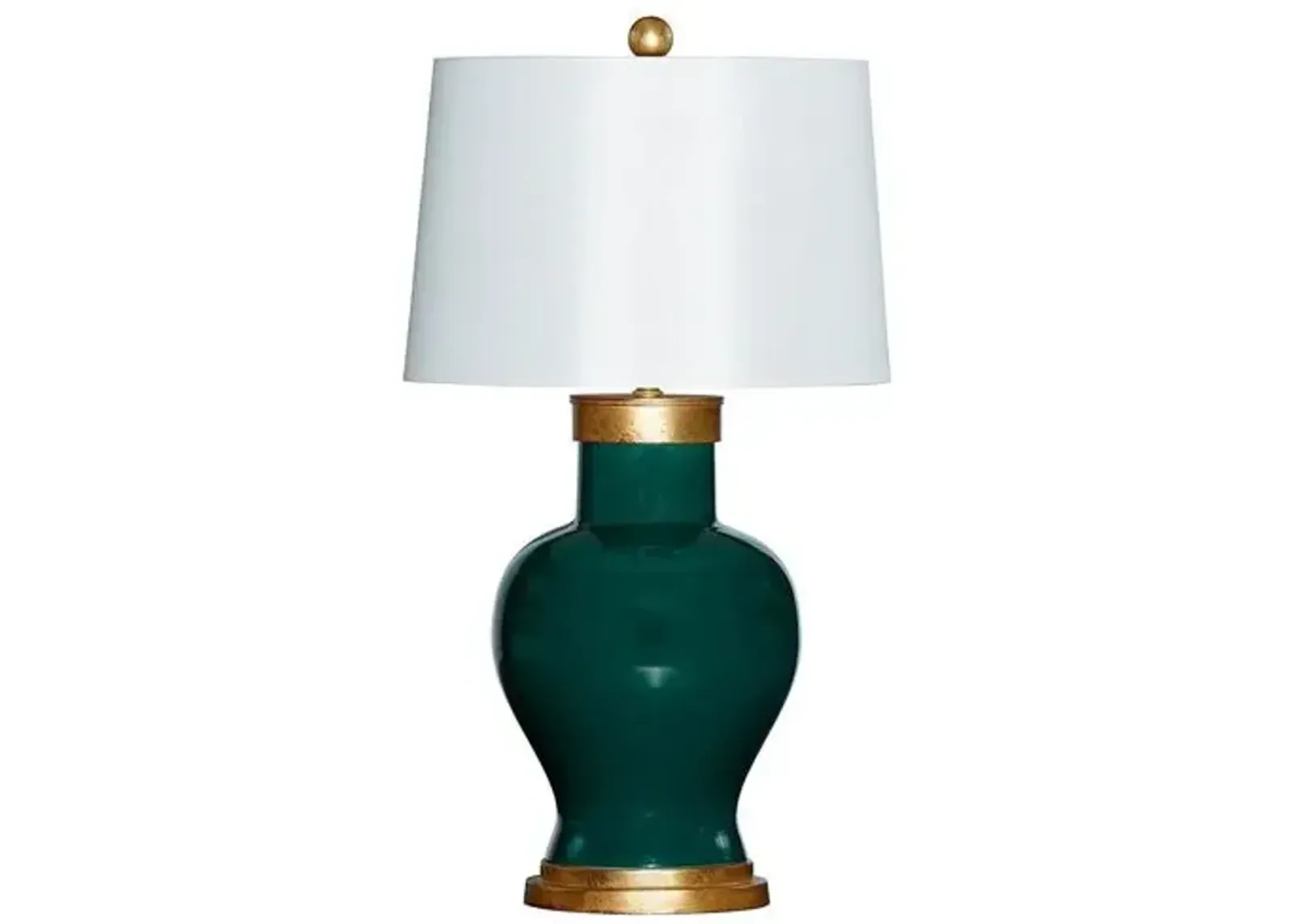 Barclay Butera - Bradburn Home - Cleo Table Lamp - Emerald