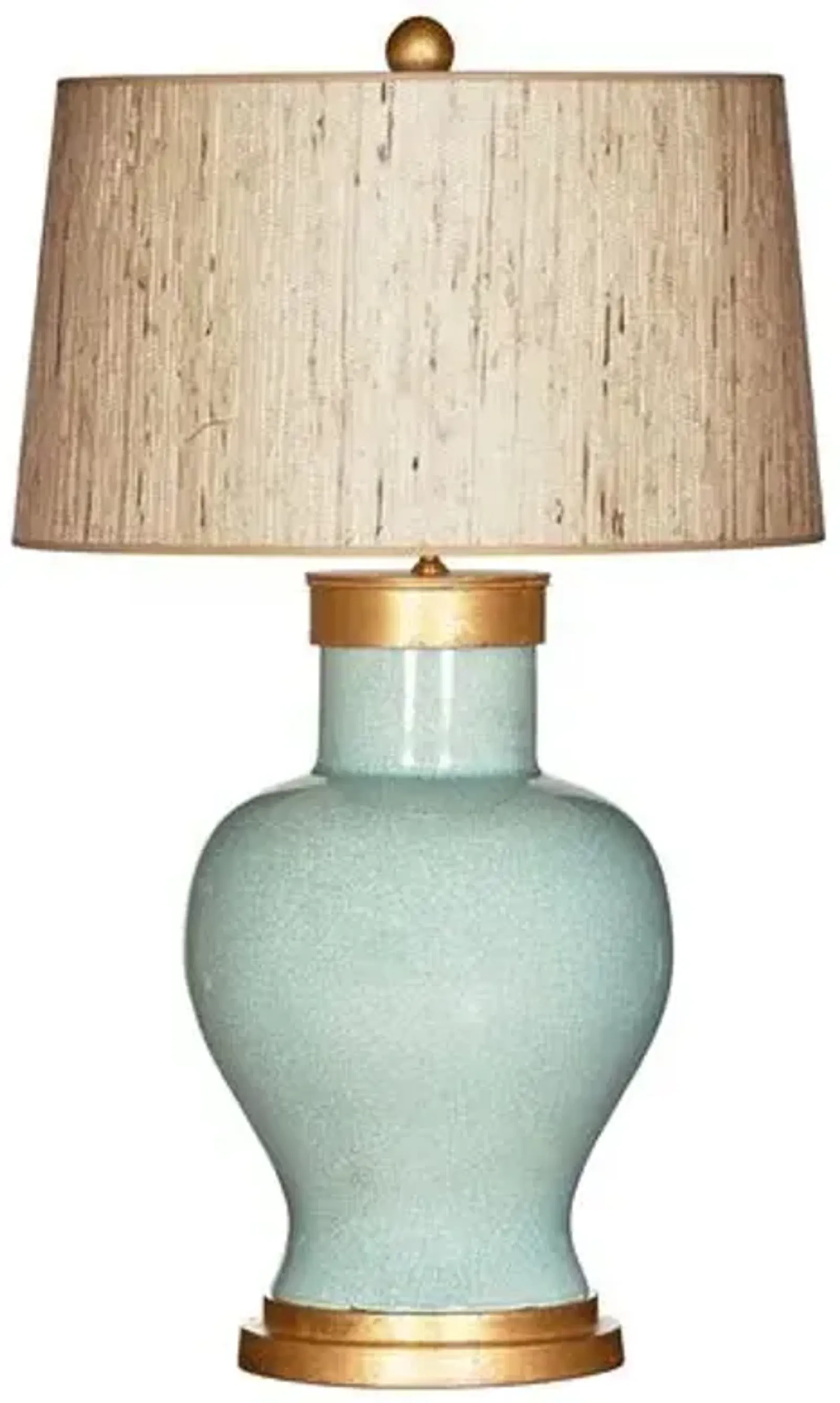 Barclay Butera - Bradburn Home - Cleo Table Lamp - Celadon/Seagrass