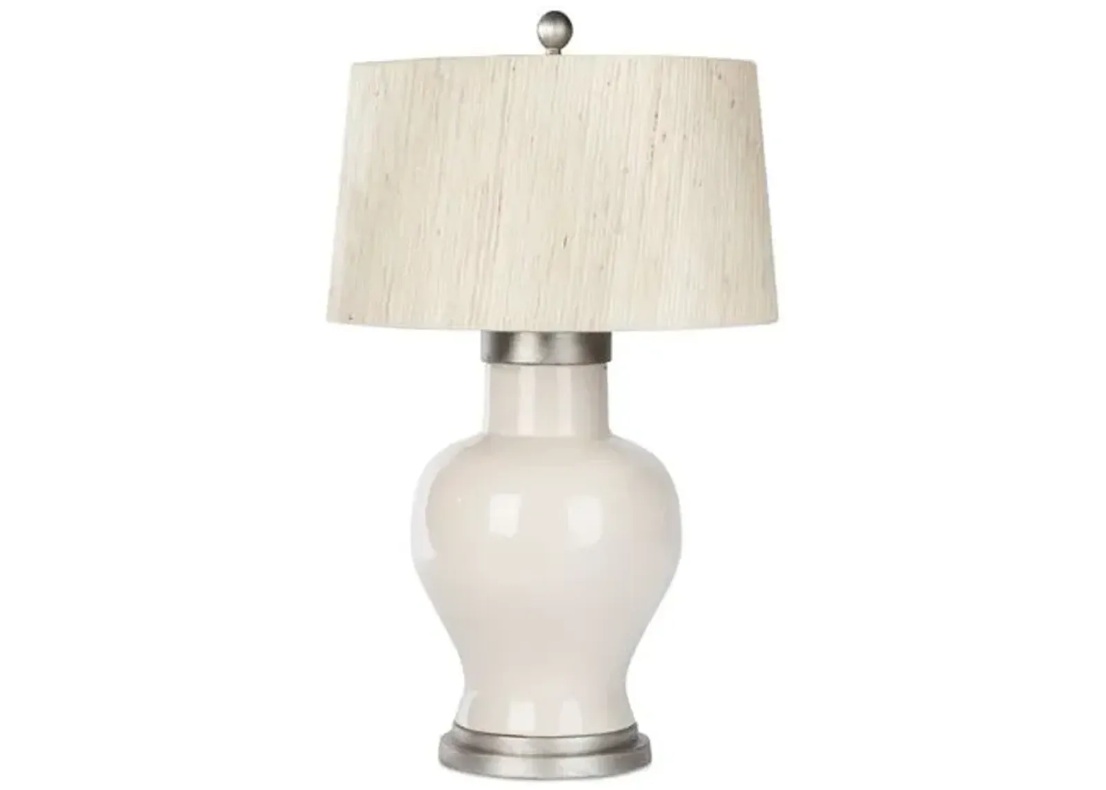 Barclay Butera - Bradburn Home - Cleo Table Lamp - Cream