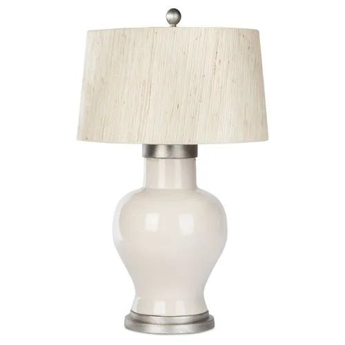 Barclay Butera - Bradburn Home - Cleo Table Lamp - Cream