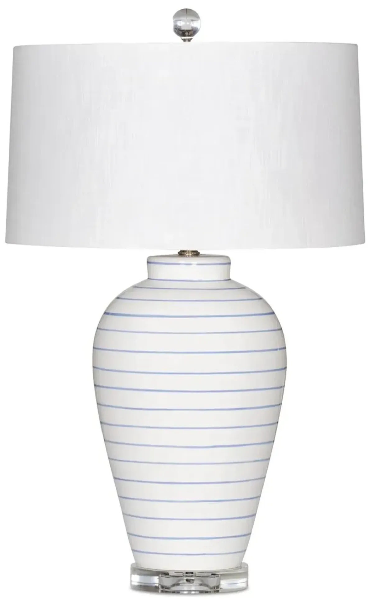 Barclay Butera - Bradburn Home - Hamptons Table Lamp - Blue/White Stripe