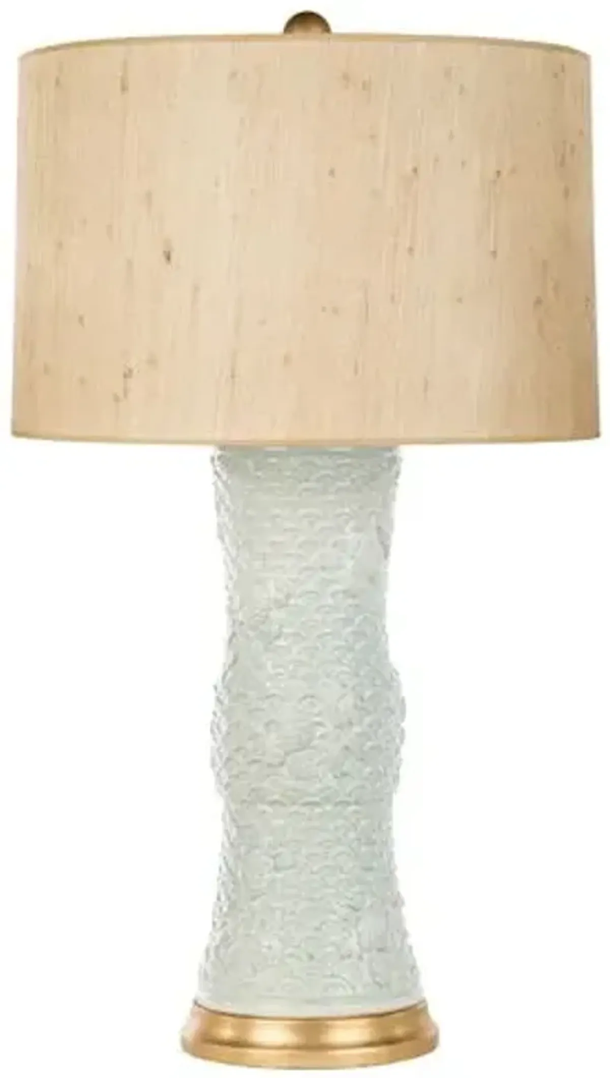 Barclay Butera - Bradburn Home - Koi Fish Couture Table Lamp - Celadon/Gold