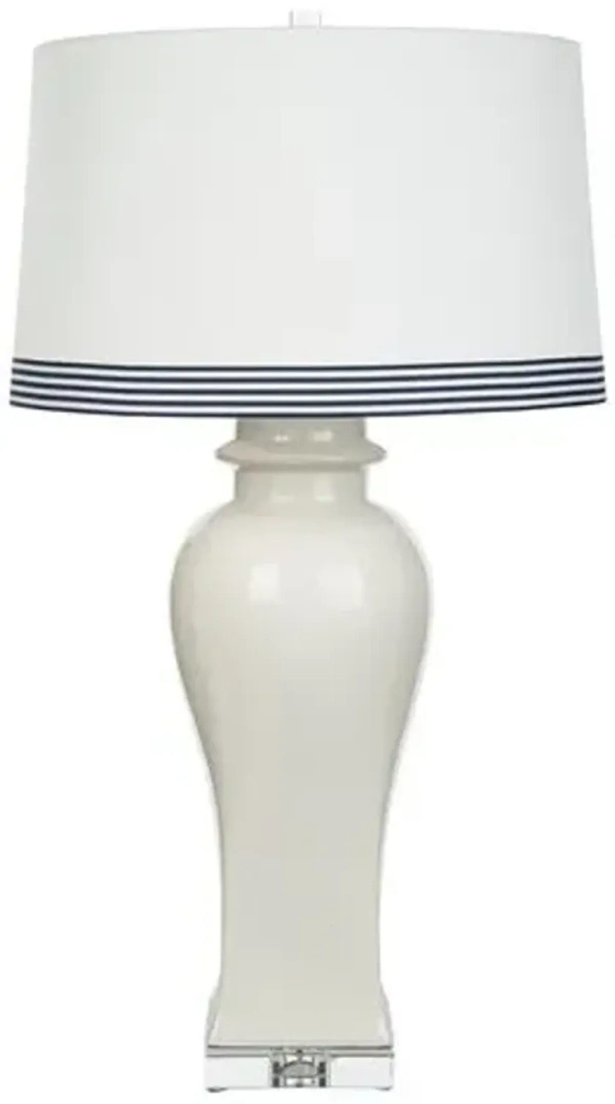 Barclay Butera - Bradburn Home - Bona Table Lamp - White Crackle