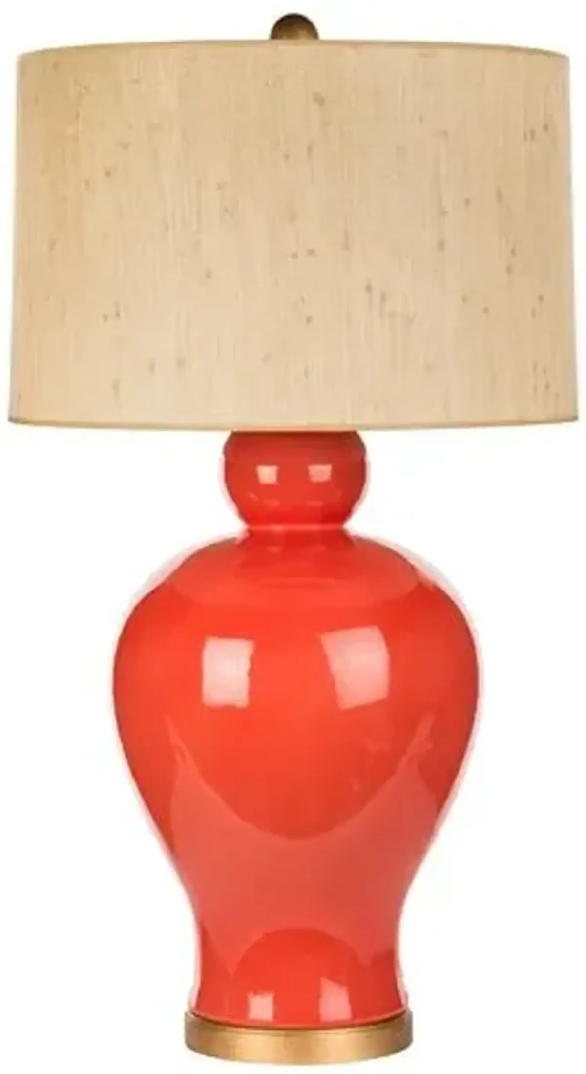 Barclay Butera - Bradburn Home - Zuma Couture Table Lamp - Orange