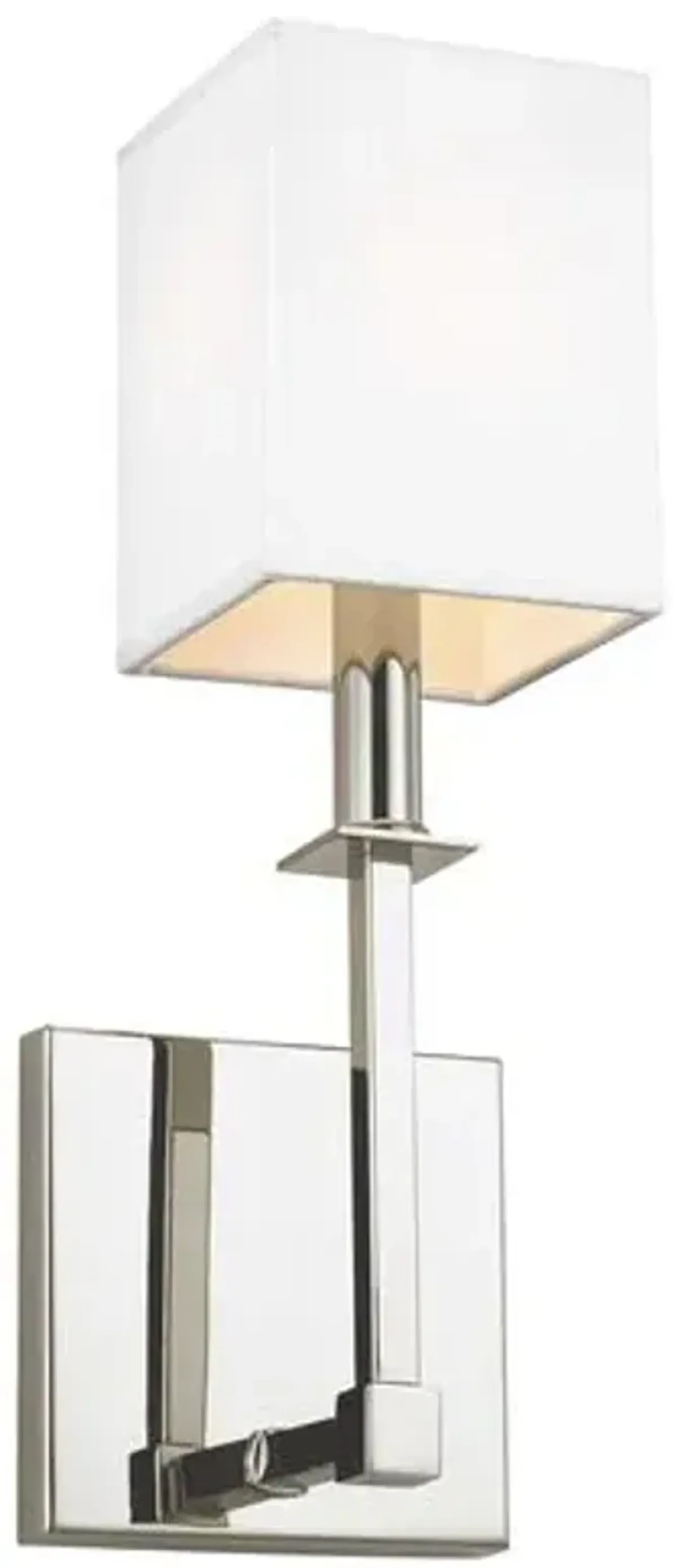 Visual Comfort - Quinn Sconce - Polished Nickel - Silver