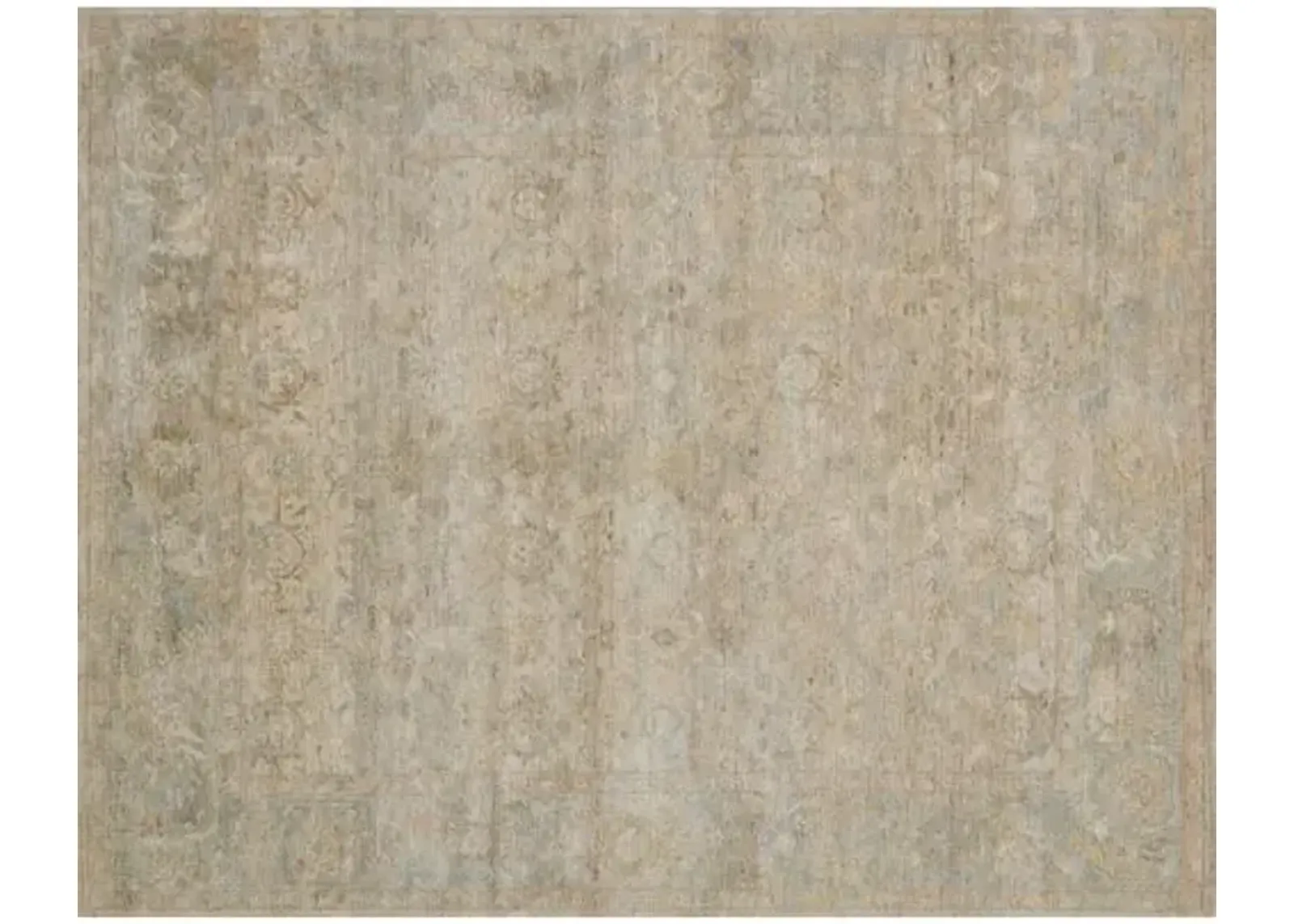 Ronaldo Hand-Knotted Rug - Natural - Beige - Beige