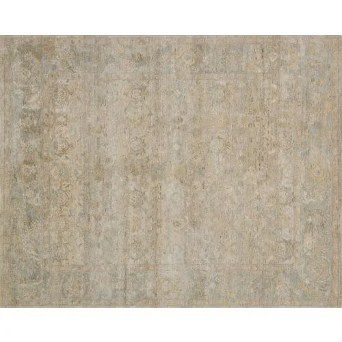 Ronaldo Hand-Knotted Rug - Natural - Beige - Beige