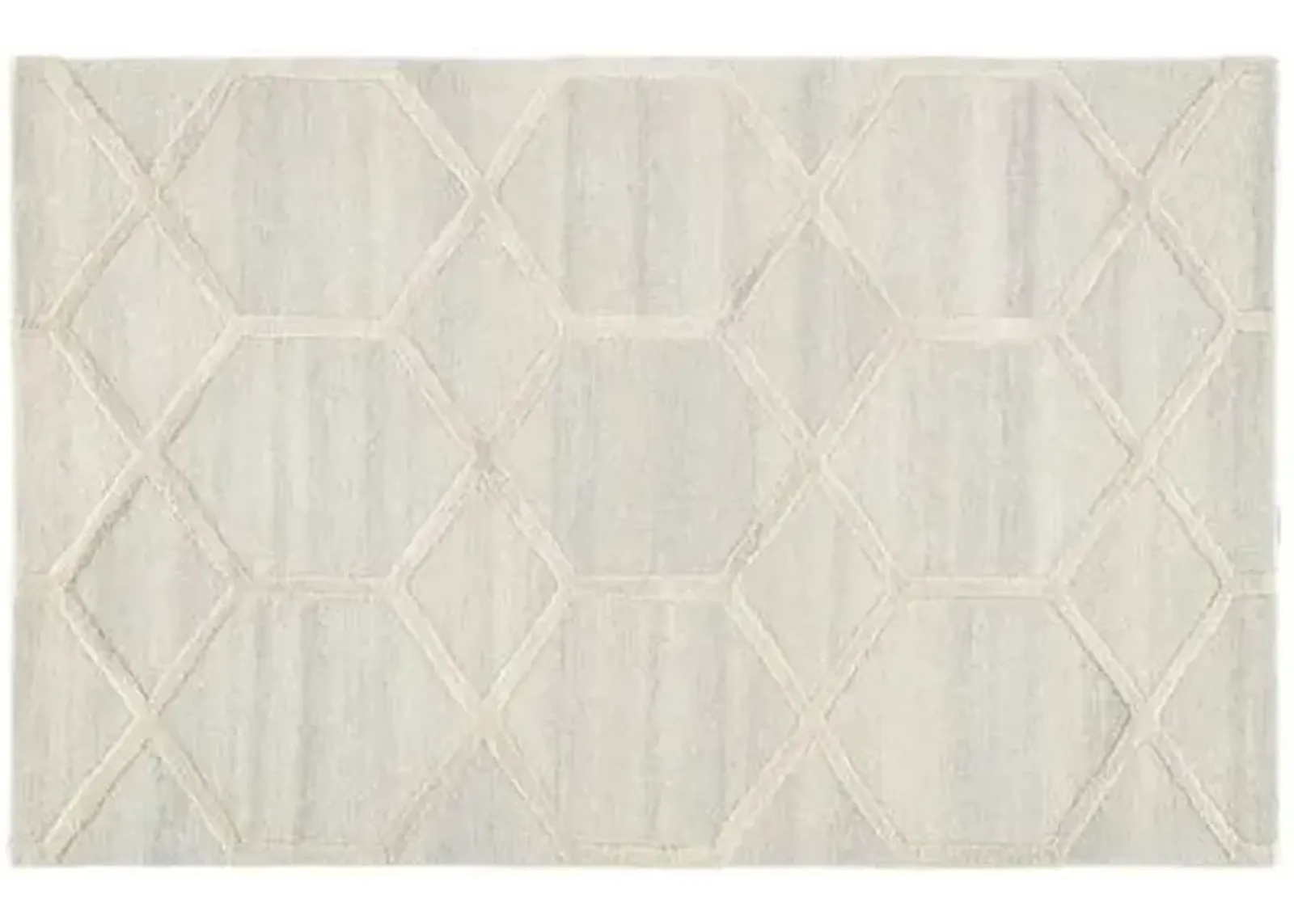 Mersky Rug - Cream/Gray - Beige - Beige