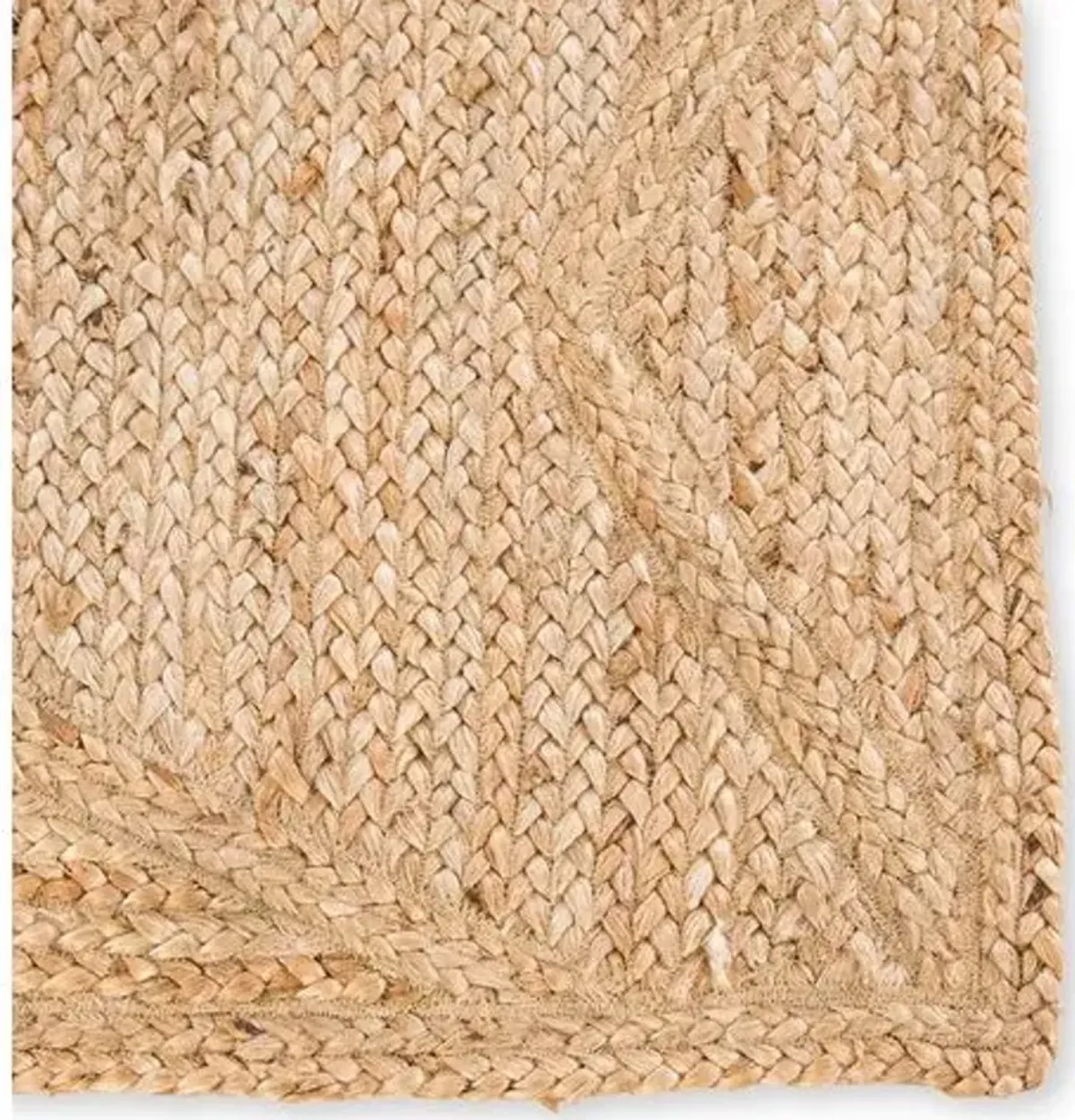 Peyser Jute Rug - Beige - Beige