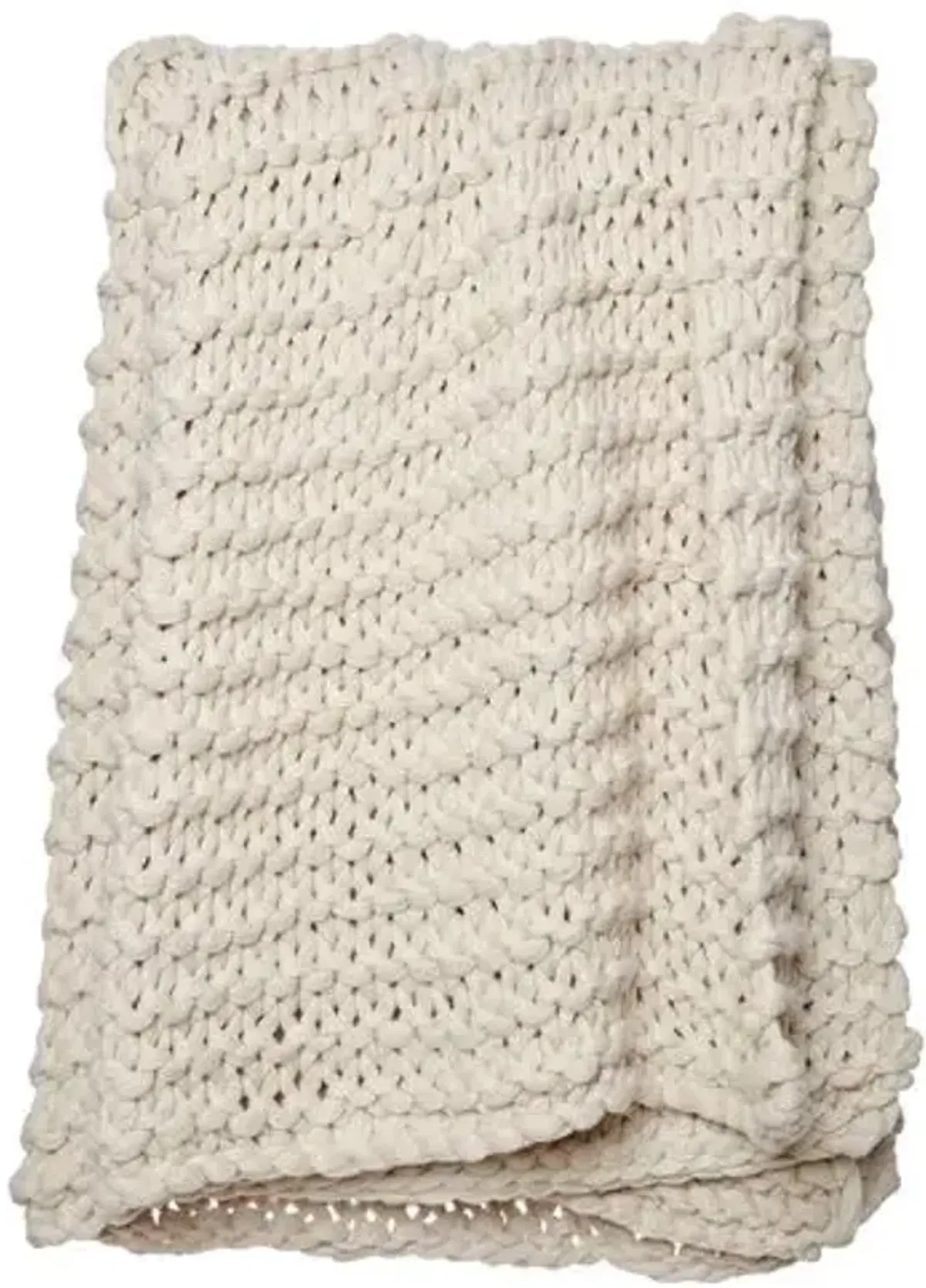 Finn Throw - Beige - Pom Pom at Home