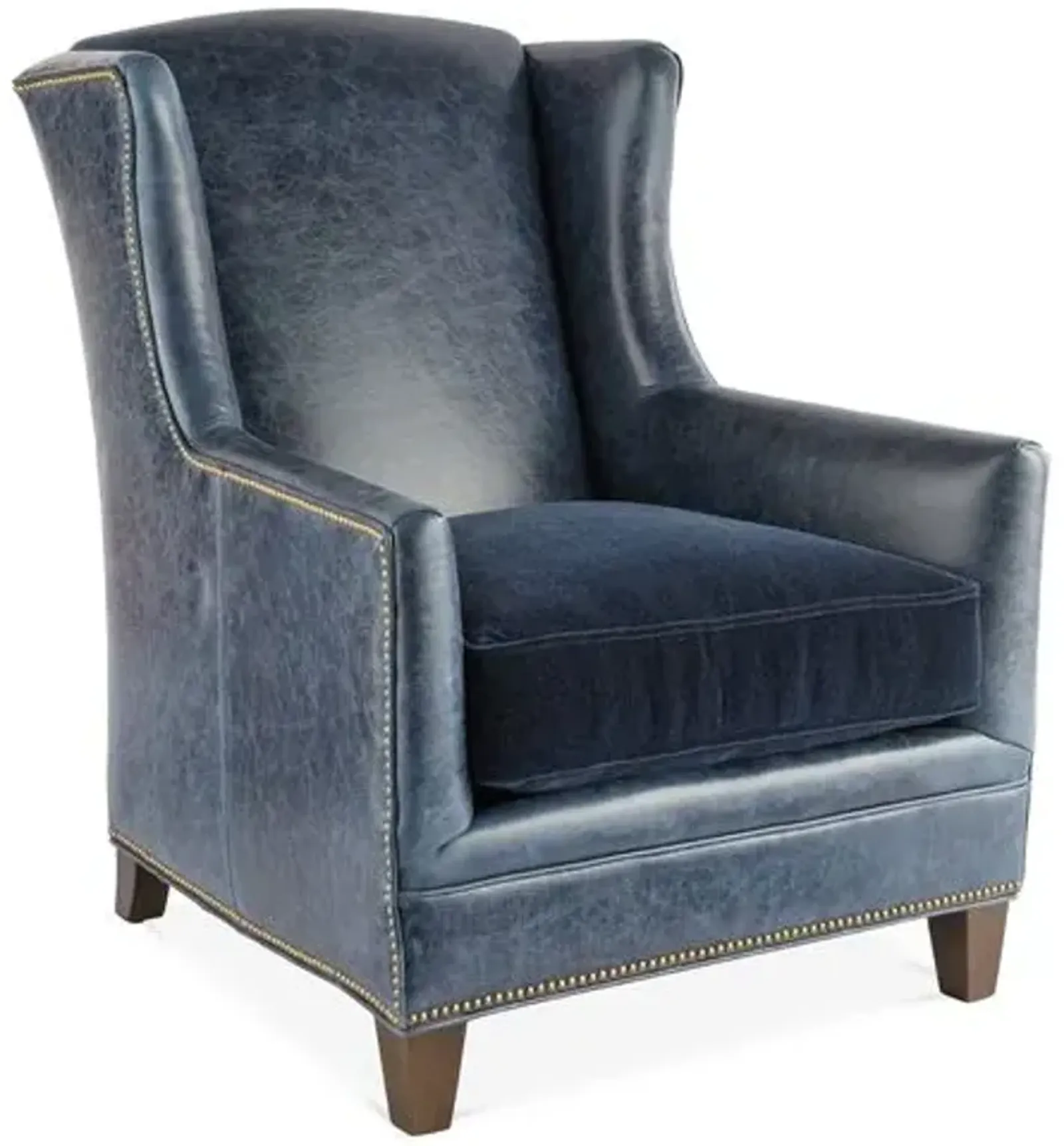 Lena Club Chair - Ocean Leather - Massoud