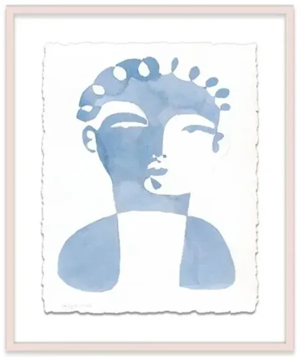 Hayley Mitchell - Jacques I Painting - Blue
