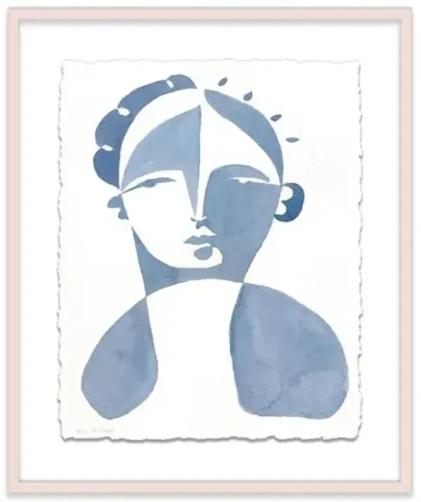 Hayley Mitchell - Jacques II Painting - Blue