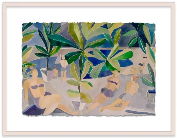 Hayley Mitchell, Bathers I Painting