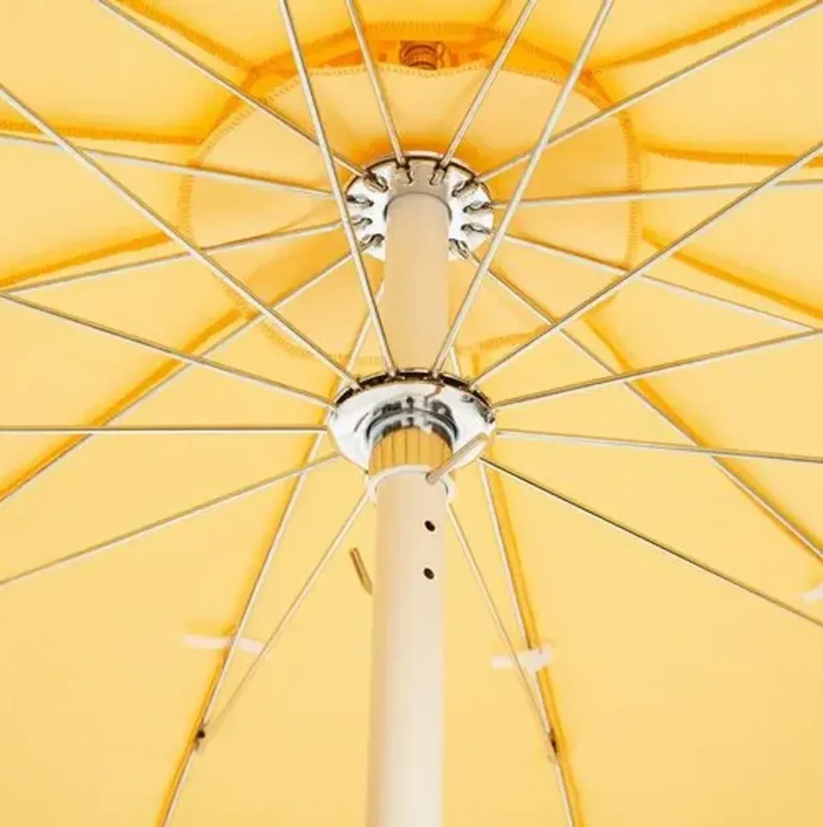 Dani Pom-Pom Patio Umbrella - Yellow