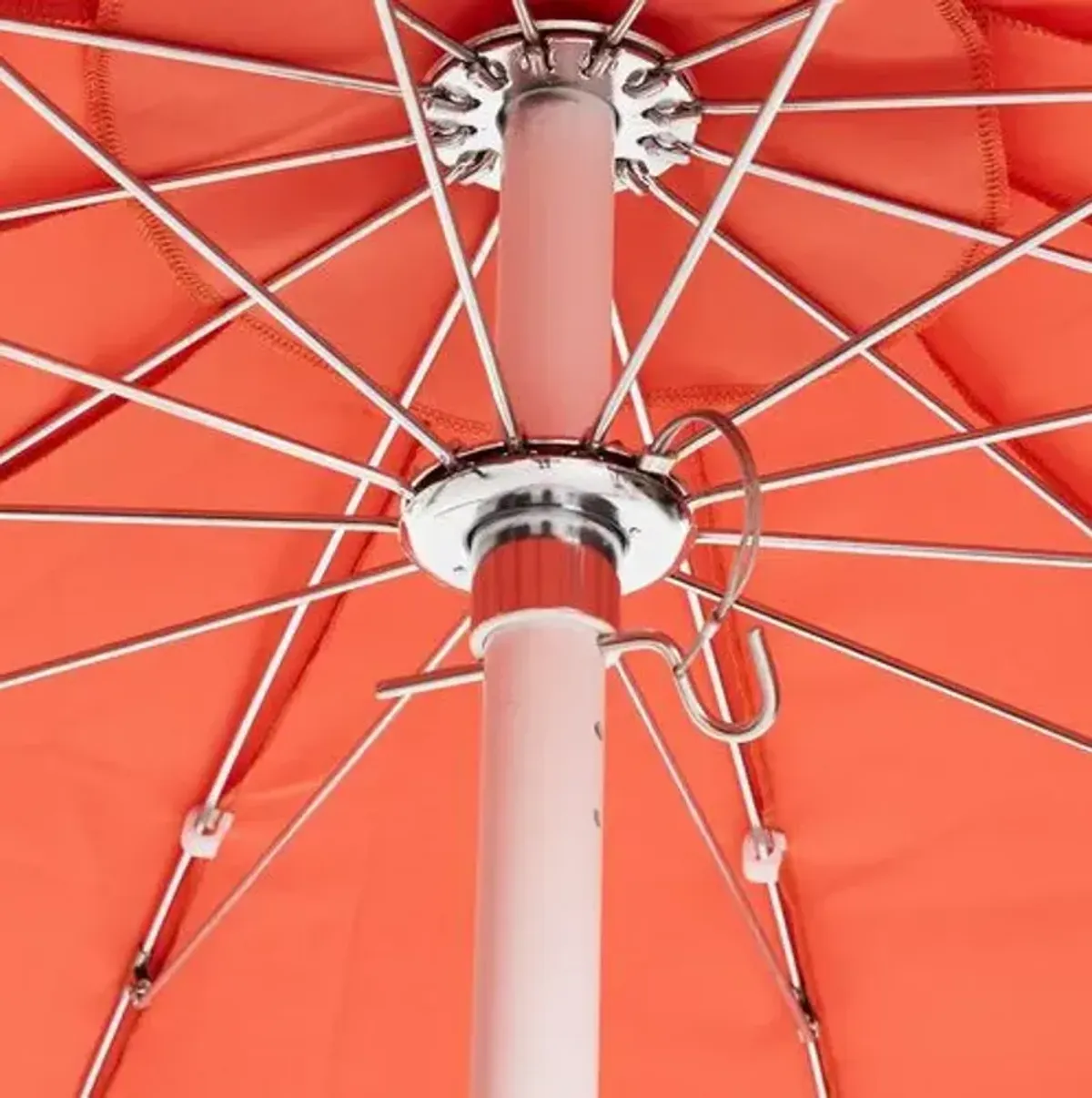 Dani Pom-Pom Patio Umbrella - Melon - Orange