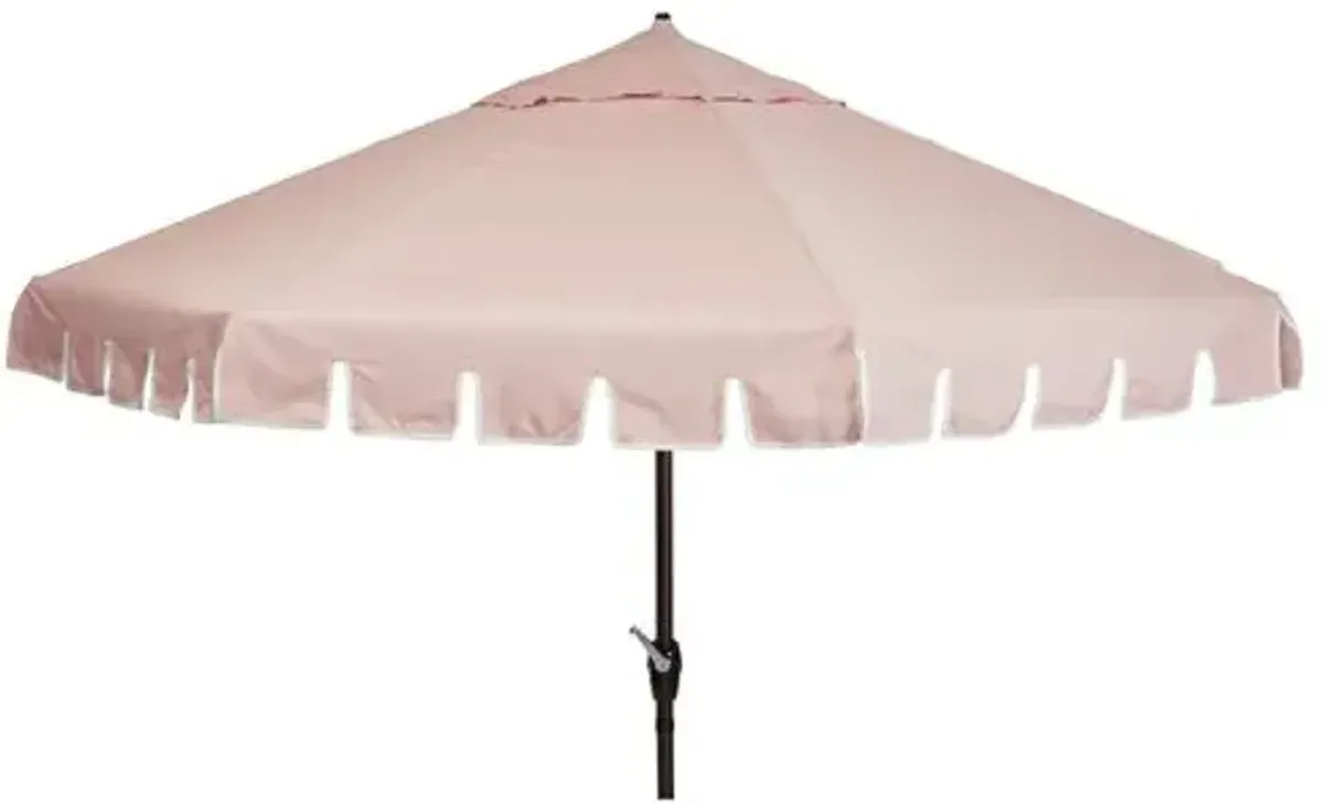 Poppy Patio Umbrella - Light Pink