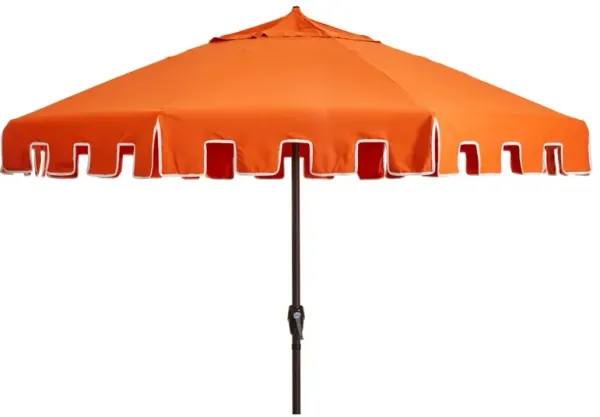 Nina Patio Umbrella - Sunbrella - Orange
