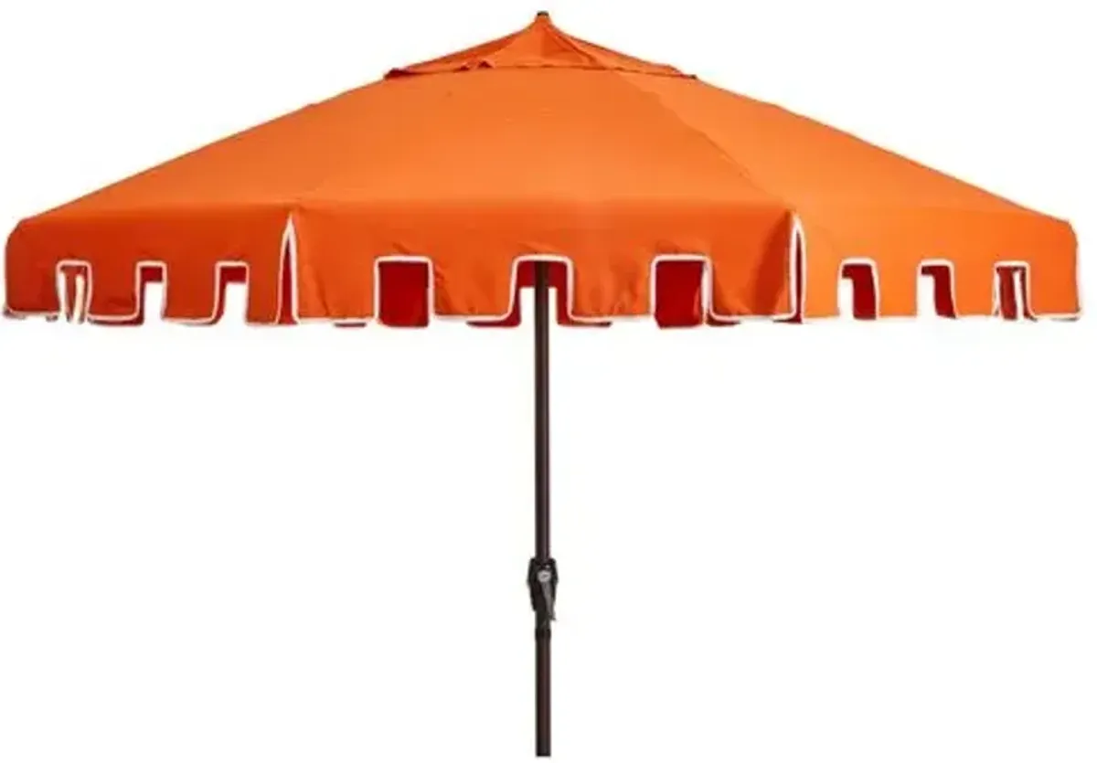 Poppy Patio Umbrella - Orange