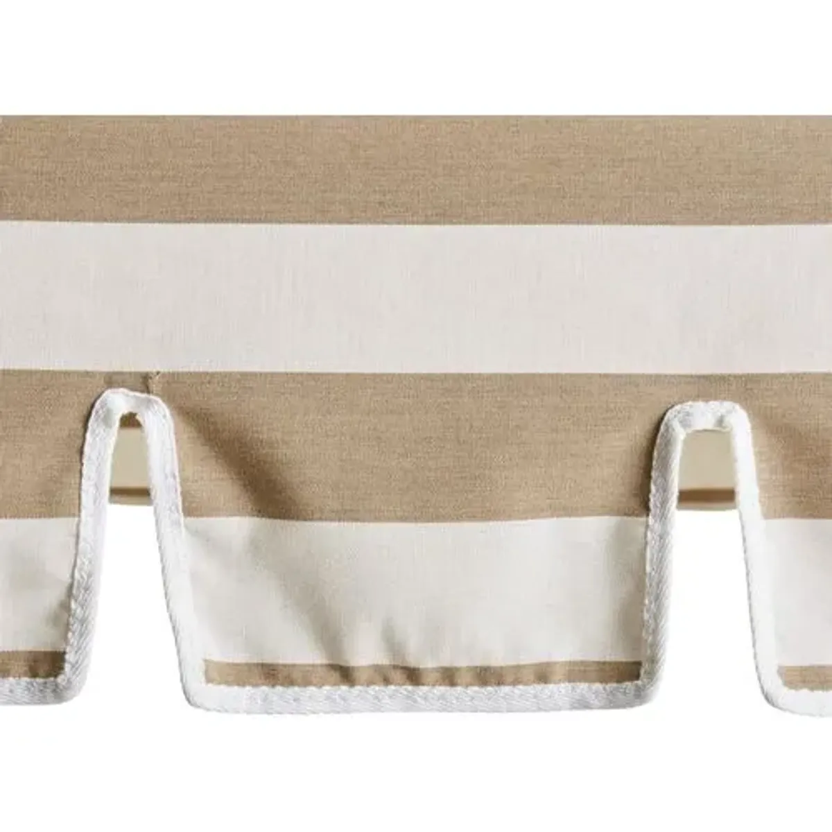 Poppy Patio Umbrella - Beige Stripe