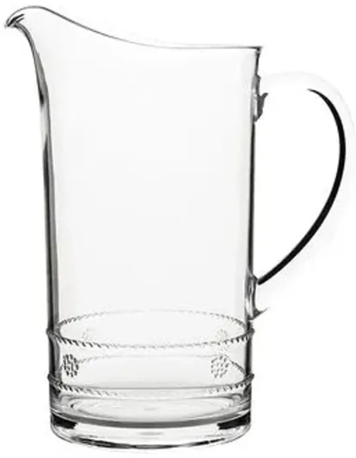 Isabella Acrylic Pitcher - Clear - Juliska