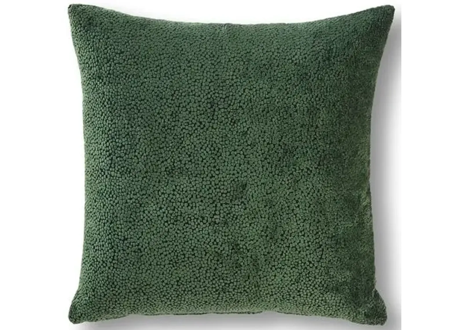 Thurman 22x22 Pillow - Emerald Velvet - Massoud