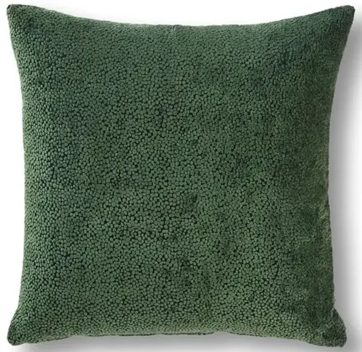 Thurman 22x22 Pillow - Emerald Velvet - Massoud