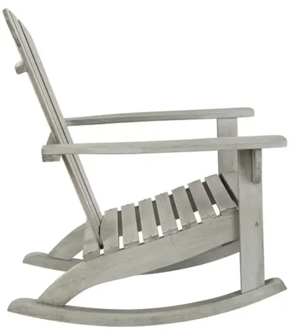 Bria Outdoor Adirondack Rocking Chair - Gray