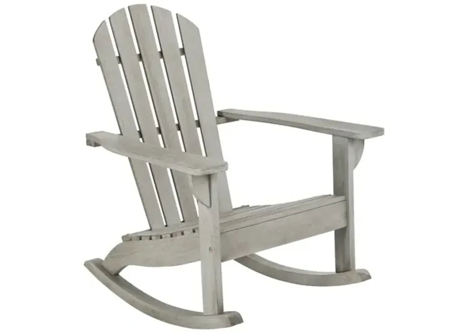 Bria Outdoor Adirondack Rocking Chair - Gray