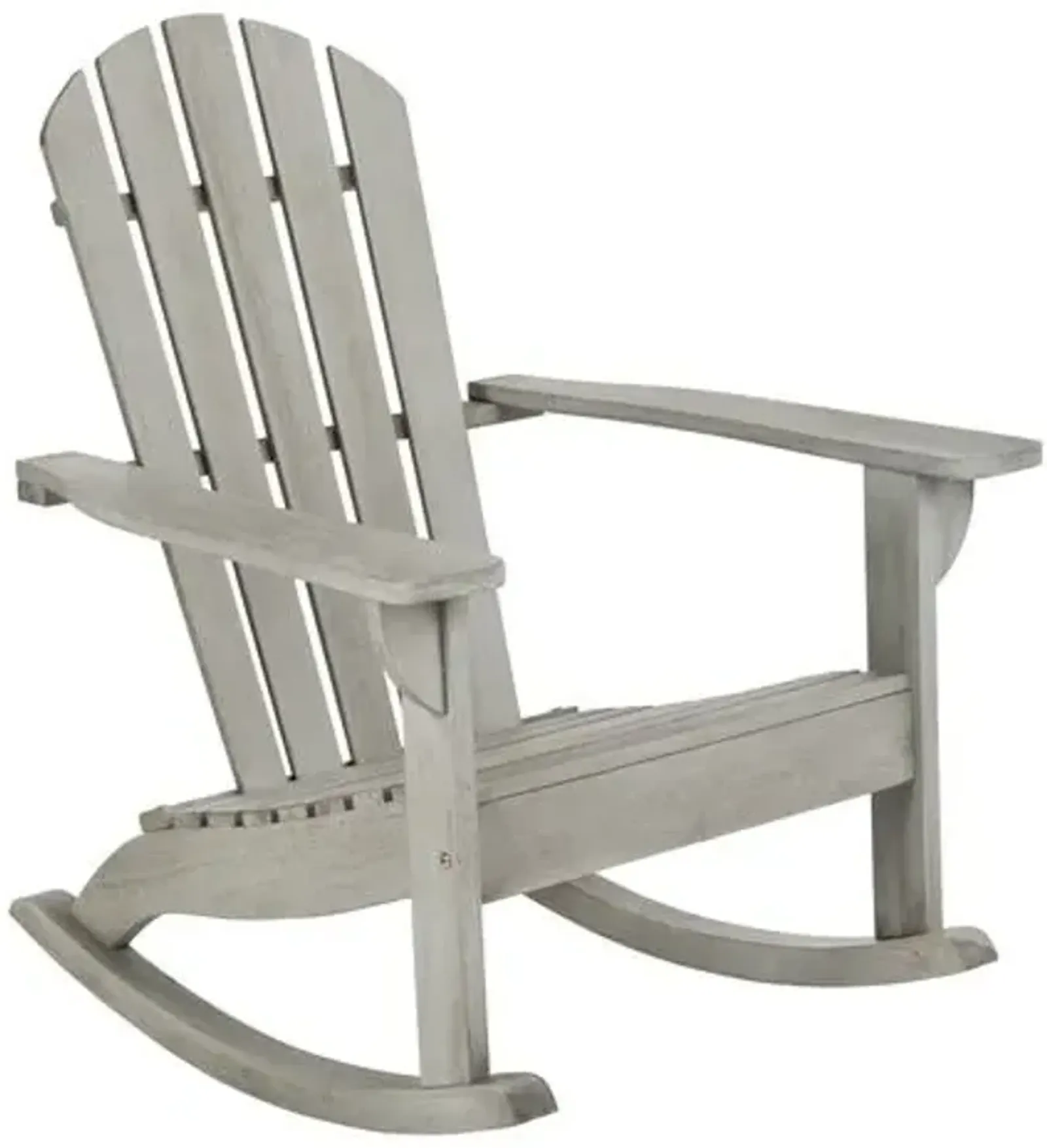 Bria Outdoor Adirondack Rocking Chair - Gray