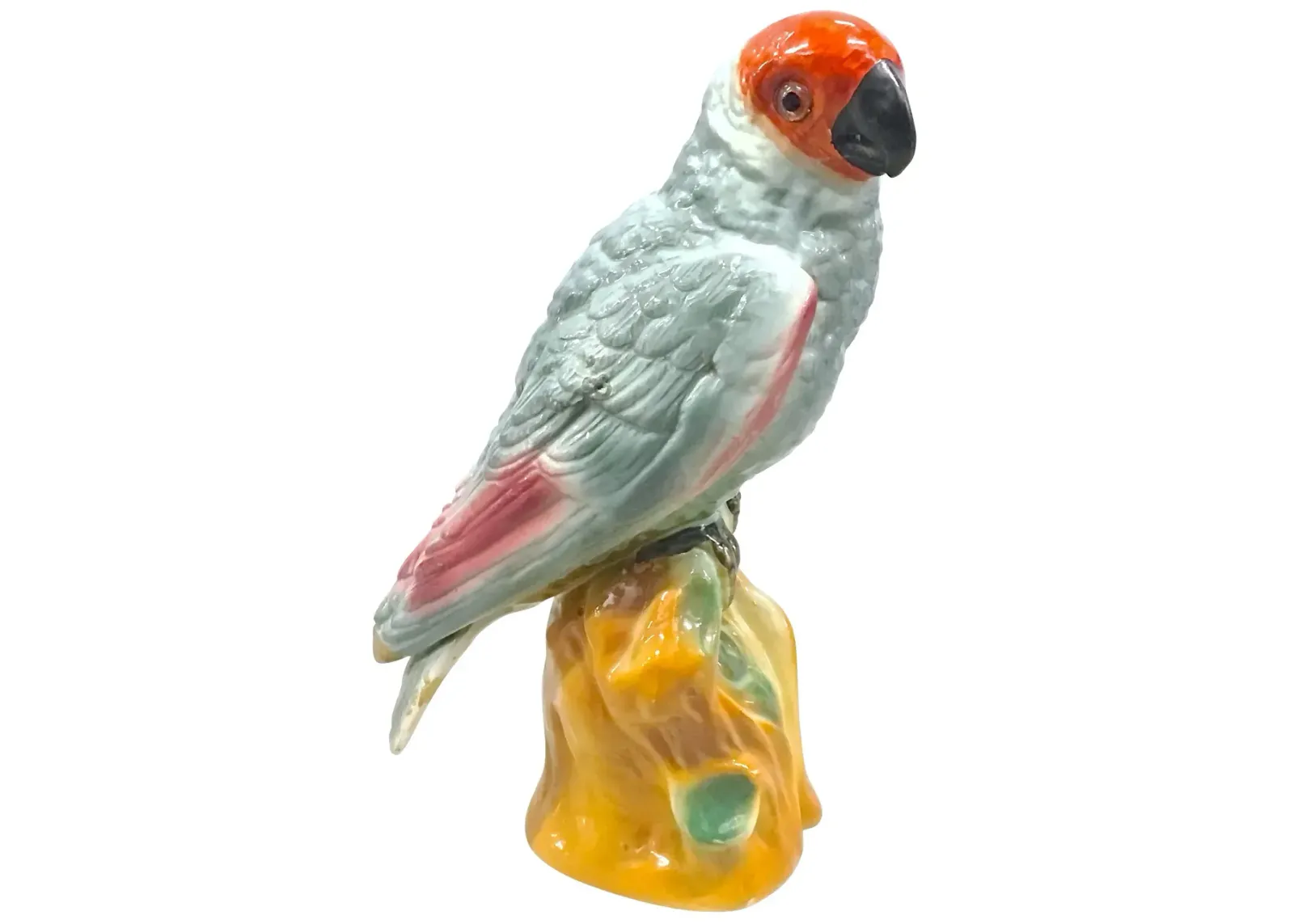 Ceramic Parrot Figurine - Vermilion Designs - Blue