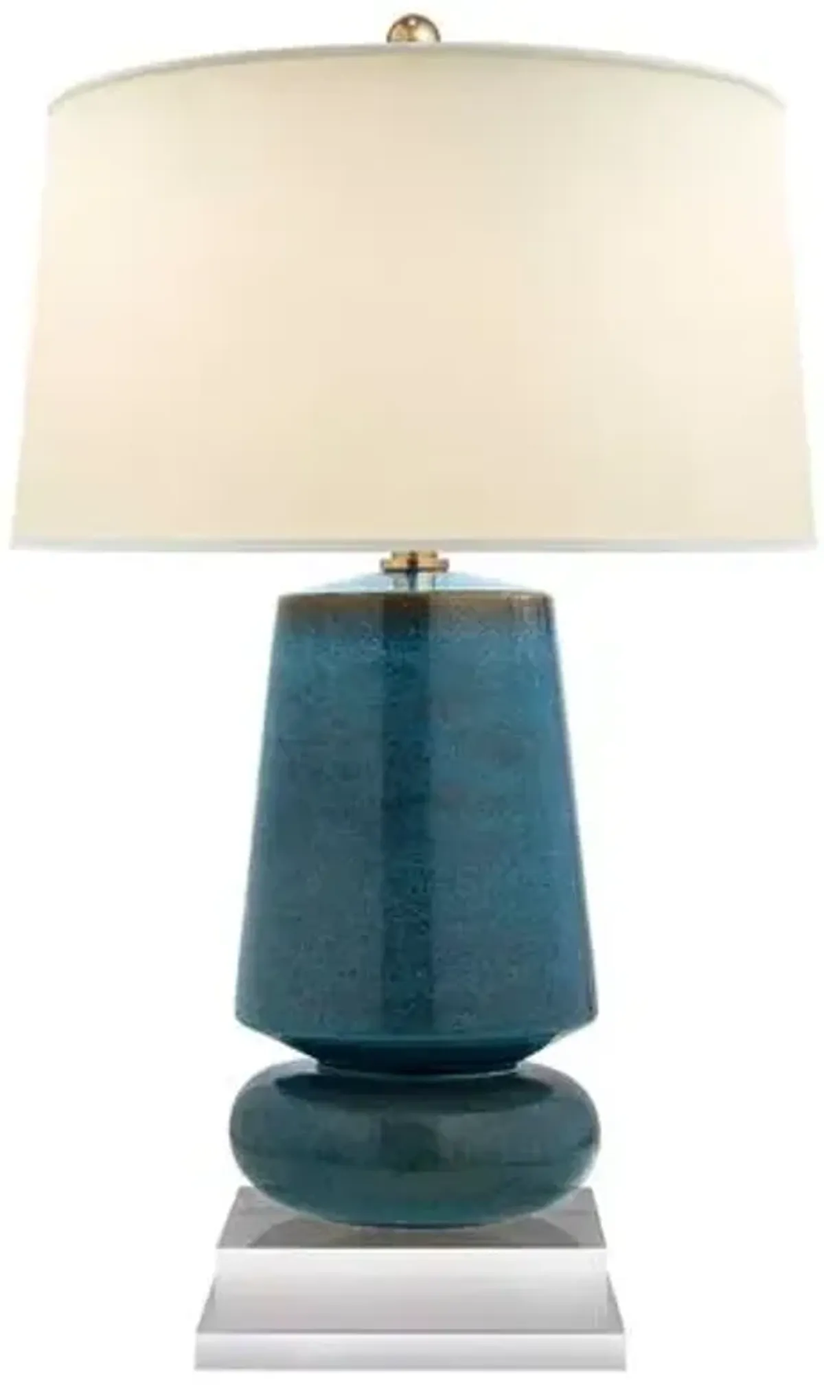 Visual Comfort - Parisienne Table Lamp - Oslo Blue