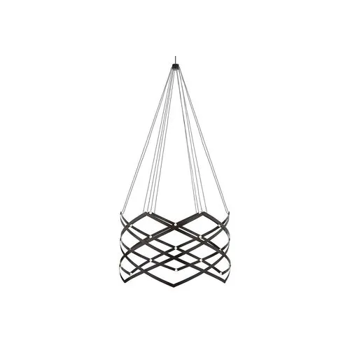 Visual Comfort - Interlace Expandable Chandelier - Matte Black