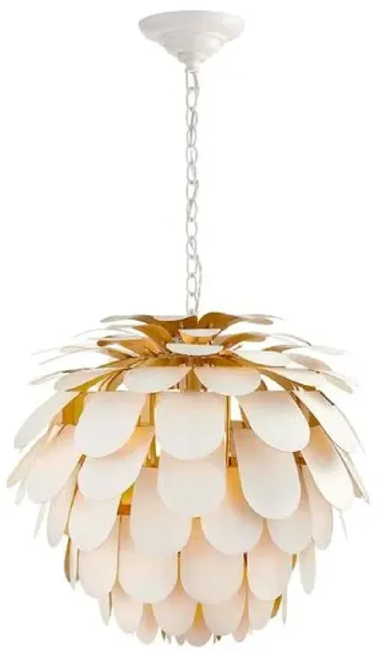 Visual Comfort - Cynara Chandelier - Plaster White