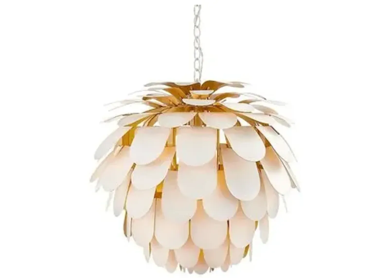 Visual Comfort - Cynara Chandelier - Plaster White