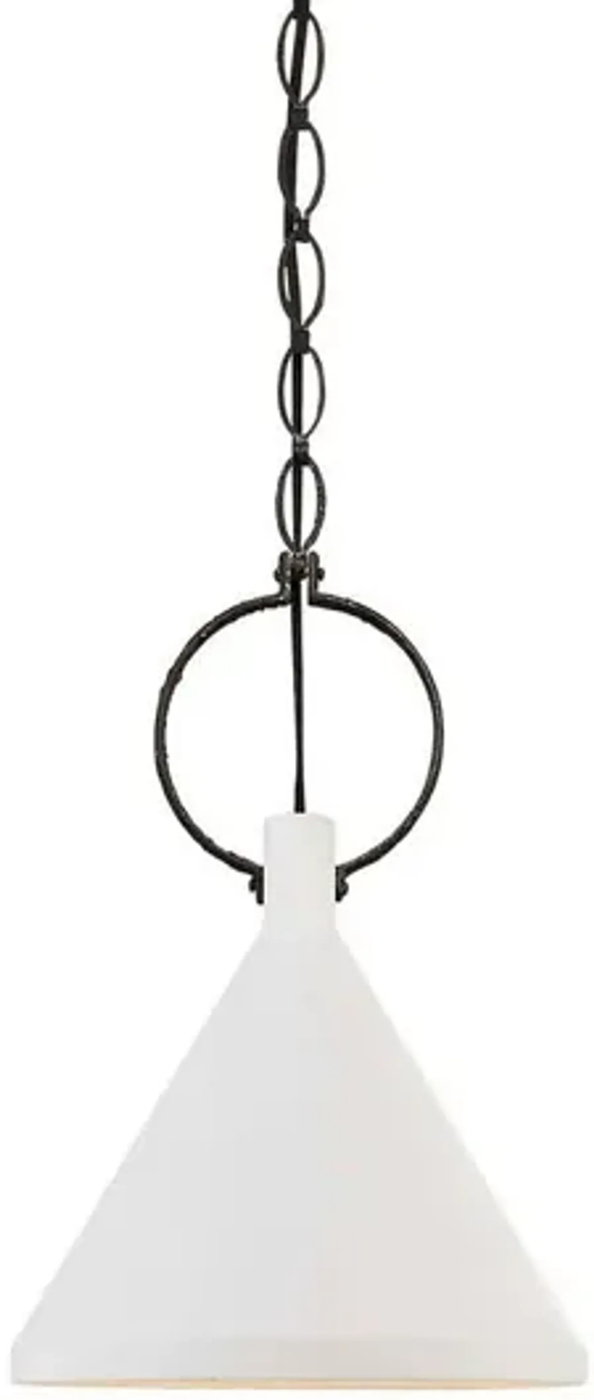Visual Comfort - Limoges Medium Pendant - Plaster White