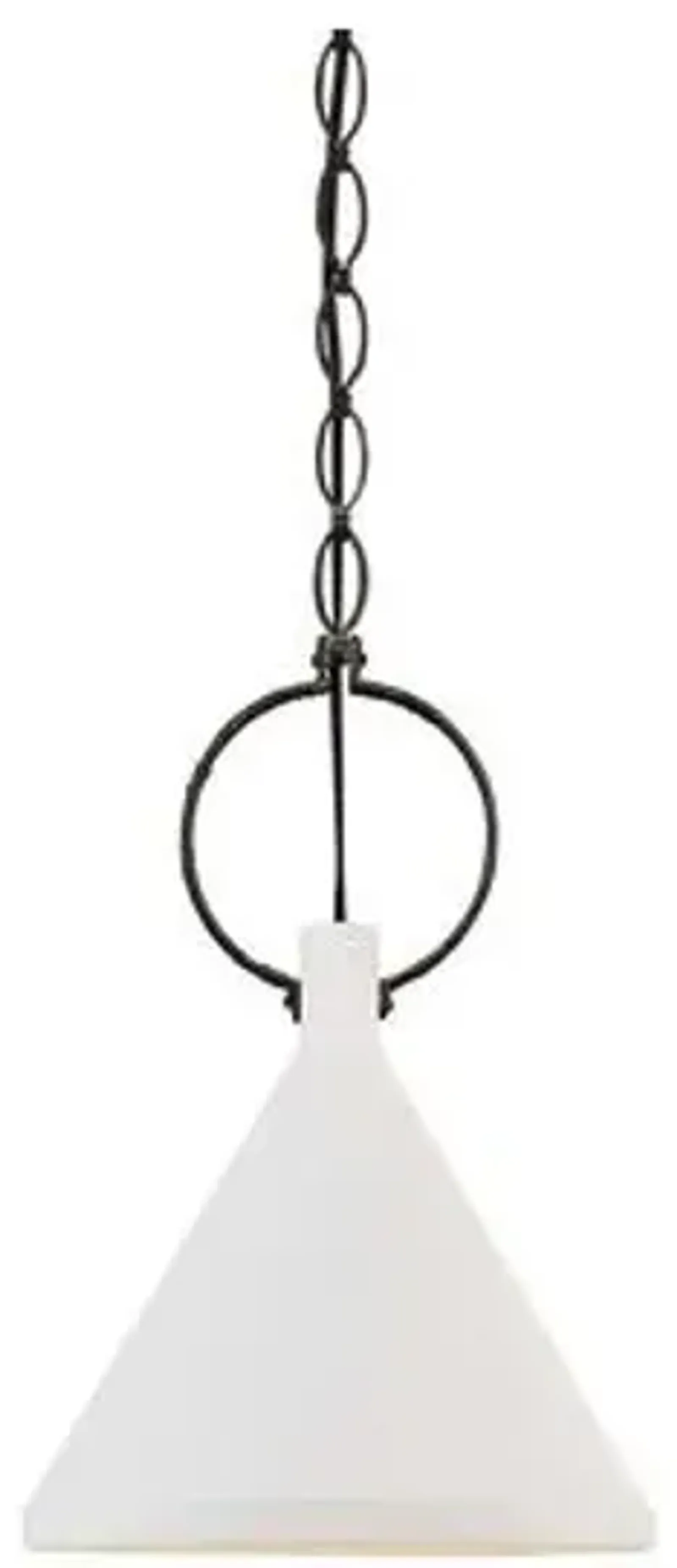 Visual Comfort - Limoges Medium Pendant - Plaster White