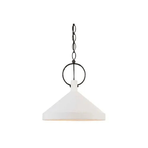 Visual Comfort - Limoges Large Pendant - Plaster White