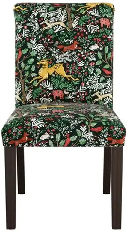 Shannon Side Chair - Frolic - Handcrafted - Green