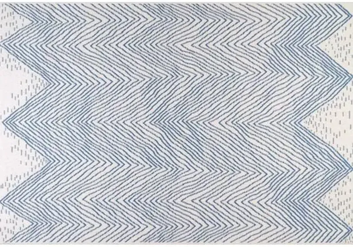 Brixi Outdoor Rug - Blue - Blue