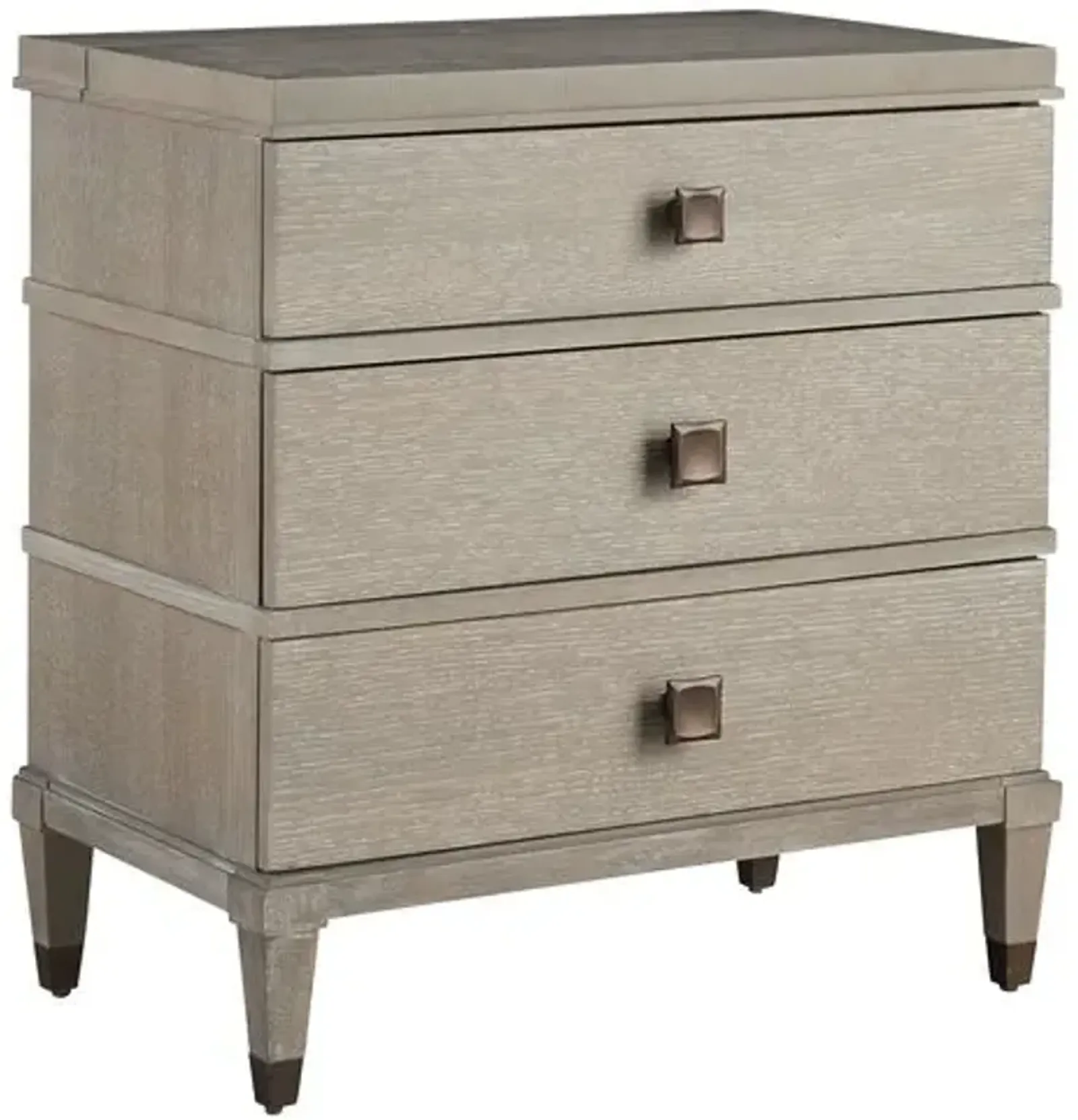 Mackenna Nightstand - Smoke Gray