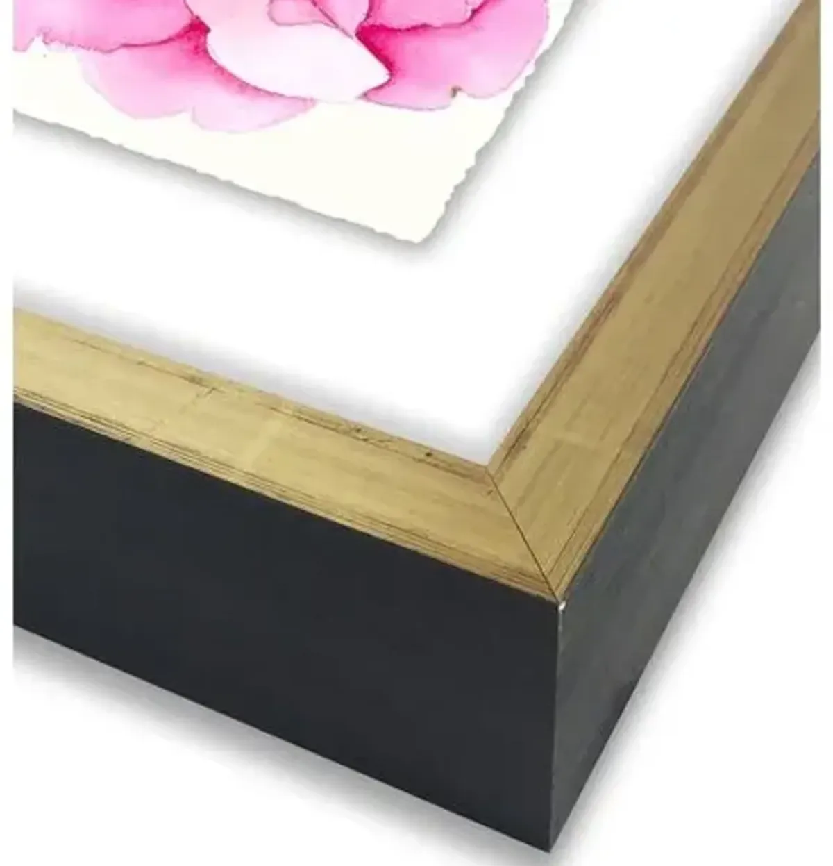 Gabby Malpas - Floral II Painting - Blue