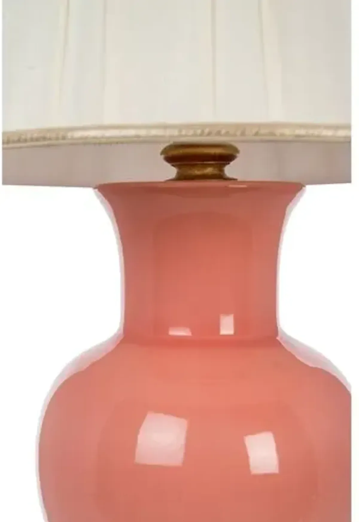 Juliette Table Lamp - Coral - Bradburn Home